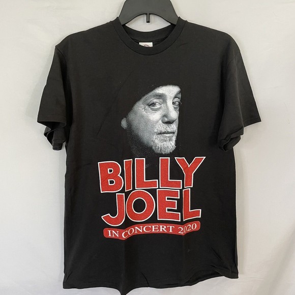 Delta Tops - BILLY JOEL in Concert 2020 T-Shirt Medium PIANO MAN Womens